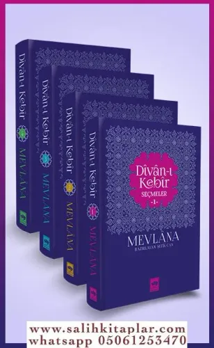 Divanı Kebir - Seçmeler 4 Cilt