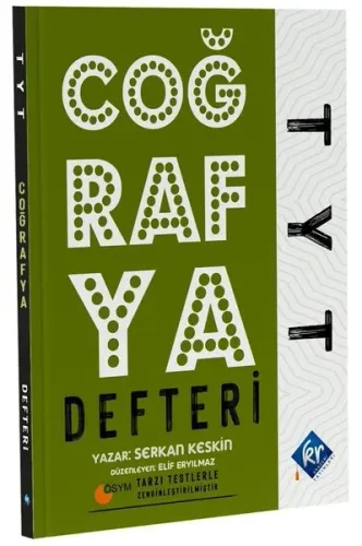 KR Akademi TYT Coğrafya Konu Anlatım Defteri