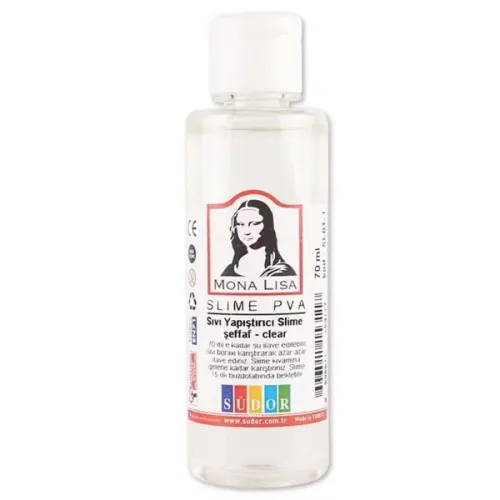 Monalisa Sıvı Slime 70 ml Şeffaf
