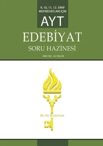 Altın Anahtar AYT Edebiyat Soru Hazinesi