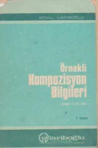 Örnekli Kompozisyon Bilgileri / Lise I-II-III
