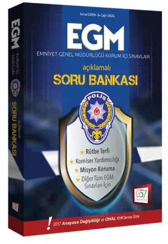 657 EGM Açılamalı Soru Bankası