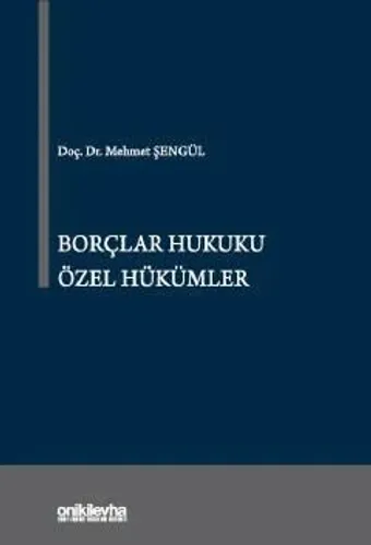 Borçlar Hukuku Özel Hükümler