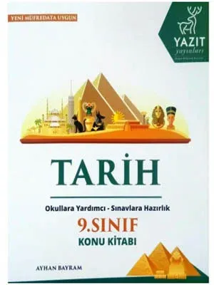 Yazıt Yayınları 9. Sınıf Tarih Konu Kitabı