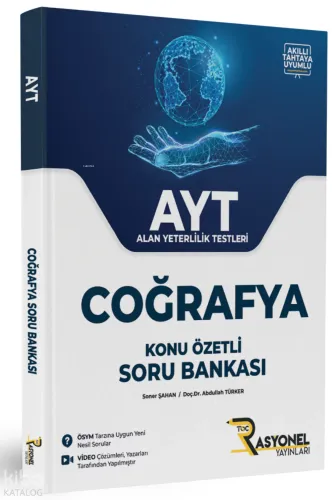 Rasyonel Yayınları AYT Coğrafya Soru Bankası (Konu Özetli)