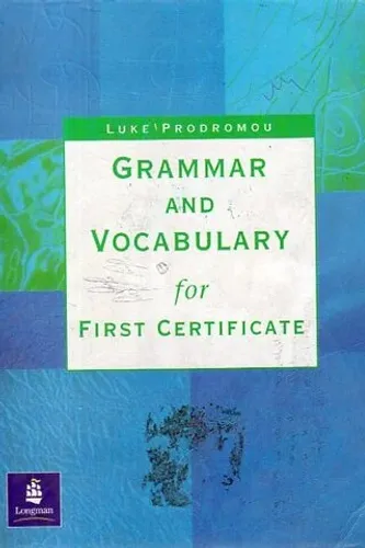 Grammar And Vocabulary For First Certificate