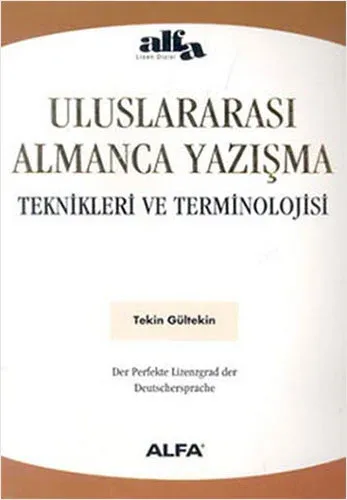 Uluslararası Almanca Yazışma Teknikleri ve Terminolojisi