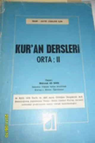 Kur'an Dersleri Orta : II