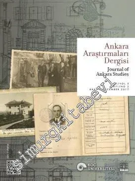 Ankara Araştırmaları Dergisi = Journal of Ankara Studies - Sayı: 2  Cilt: 5    Haziran  2017