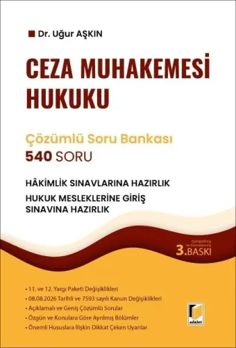 Ceza Muhakemesi Hukuku Çözümlü Soru Bankası
