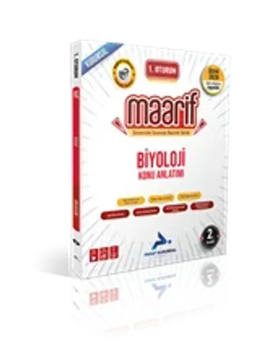 PARAF 1.OTURUM MAARİF BİYOLOJİ KONU ANLAT. 2.KİTAP