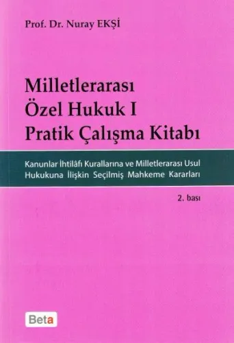Milletlerarası Özel Hukuk I- Pratik Çalışma Kitabı