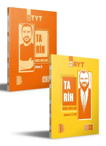 Benim Hocam Yayınları 2027 TYT ve AYT Tarih Ders Notları Seti