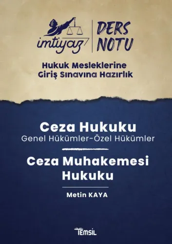 HMGS Ceza Hukuku & Ceza Muhakemesi Hukuku