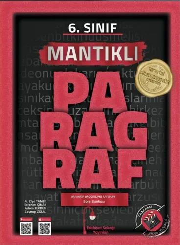 Edebiyat Sokağı Yayınları 6. Sınıf Paragraf Mantıklı Soru Bankası