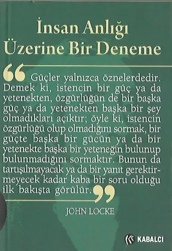 İnsan Anlığı Üzerine Bir Deneme