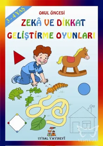 Zeka ve Dikkat Geliştirme Oyunları 3-4 Yaş
