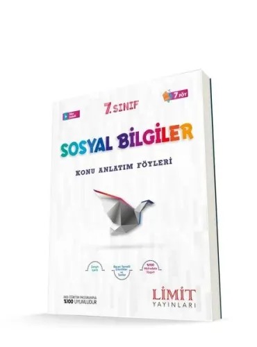 Limit Yayınları 7. Sınıf Sosyal Bilgiler Konu Anlatım Föyleri 7 Föy