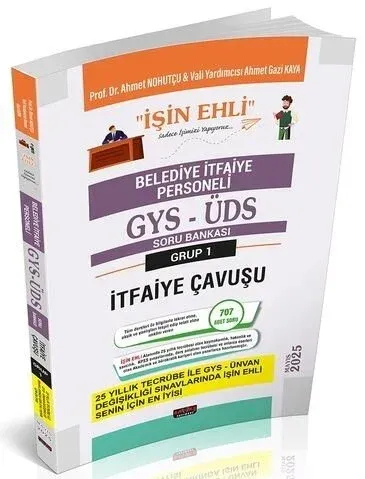 Savaş Yayınları 2025 GYS-ÜDS Belediye İtfaiye Personeli İtfaiye Çavuşu Soru bankası 1. Grup