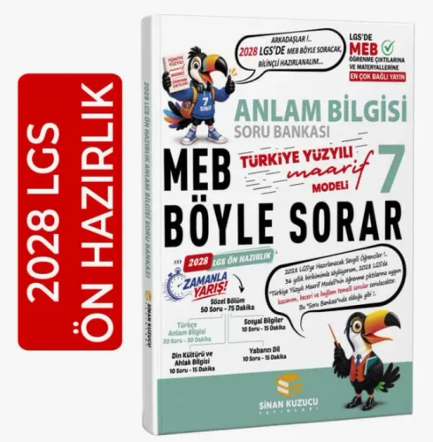 SİNAN KUZUCU 7. Sınıf | Anlam Bilgisi Soru Bankası