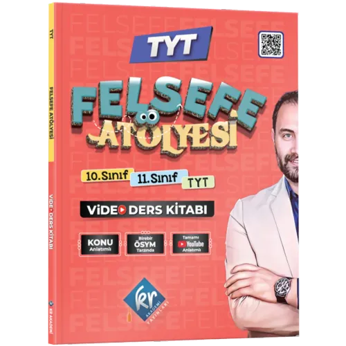 Felsefe Atölyesi TYT Felsefe Video Ders Kitabı KR Akademi Yayınları
