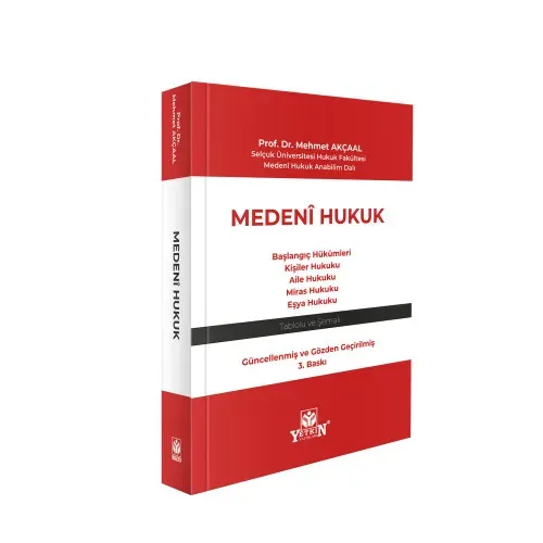 Medeni Hukuk Mehmet Akçaal