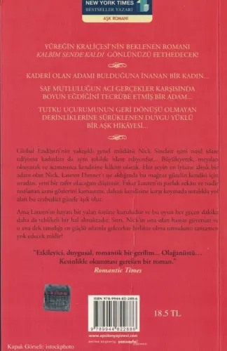 Kalbim Sende Kaldı Judith McNaught Epsilon Yayıncılık %52 indirimli