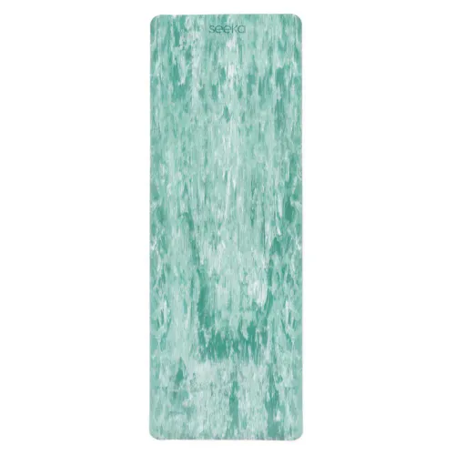 Seeka Marble Yoga Mat - Yeşil
