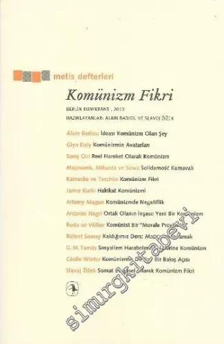 Metis Defterleri: Komünizm Fikri - Berlin Konferansı, 2010 -