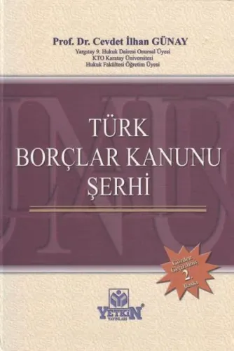 Türk Borçlar Kanunu Şerhi
