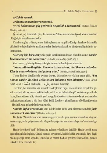 Halebi Sağir Tercümesi