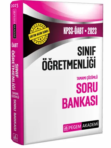 KELEPİR Pegem Yayınları 2023 ÖABT Sınıf Öğretmenliğ Soru Bankası