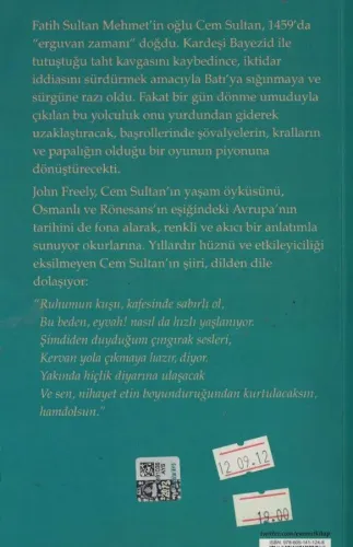 Cem Sultan Rönesans Avrupası'nda Tutsak Bir Şehzade John Freely Doğan 