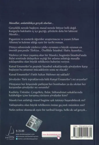 Masalcı Erhan Altunay Destek Yayınevi %40 indirimli