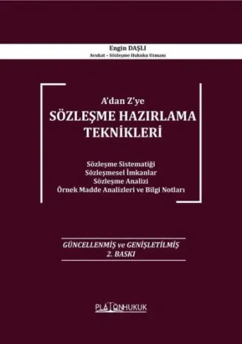 A'dan Z'ye Sözleşme Hazırlama Teknikleri