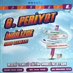 NETBİL 8. SINIF İNGİLİZCE PERİYOT SORU BANKASI