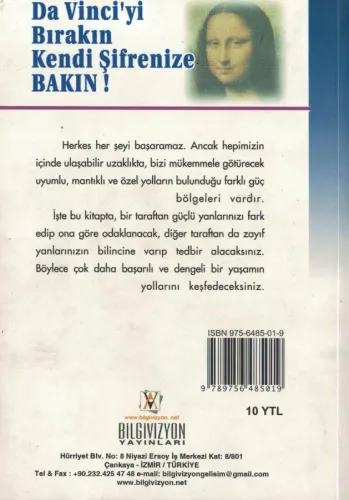 Da Vinci'yi Bırakın Kendi Şifrenize Bakın! Ziya Baran Bilgivizyon Yayı