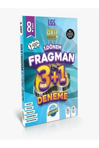 Ünlüler - 8.Sınıf LGS 1. Dönem Tüm Dersler Fragman 3+1 Deneme