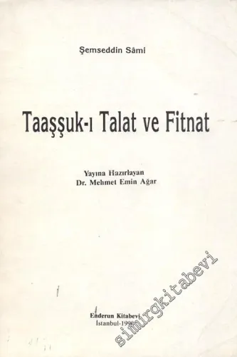 Taaşşuk-ı Talat ve Fitnat -