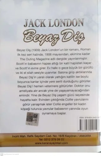 Beyaz Diş Jack London Karaca Yayınları
