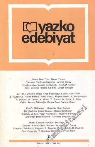 Yazko Edebiyat Dergisi - Sayı: 7, Mayıs 1981