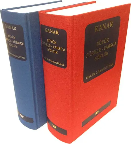 Büyük Türkçe-Farsça Sözlük - Büyük Farsça-Türkçe Sözlük 2 Kitap Takım