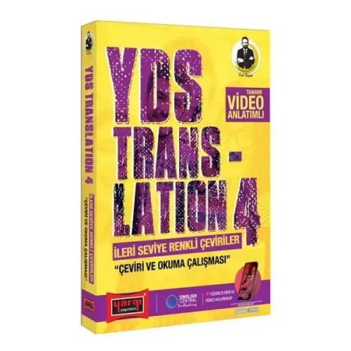 ​Yargı Yayınları YDS Translation 4 İleri Seviye Renkli Çeviriler
