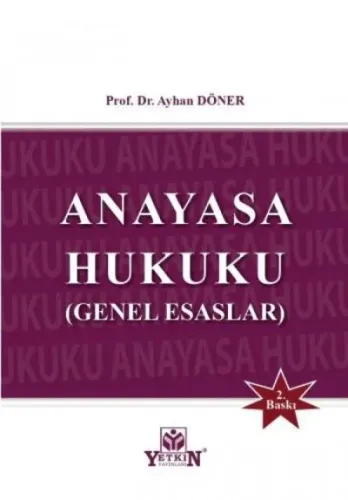 Anayasa Hukuku Genel Esaslar