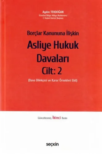 Asliye Hukuk Davaları Cilt: 2