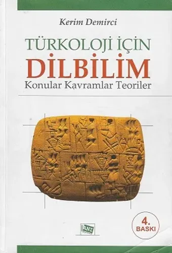 Türkoloji için Dilbilim Konular Kavramlar Teoriler