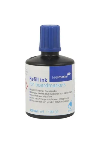 LEGAMASTER 100ML BEYAZ TAHTA KALEMİ MÜREKKEBİ - MAVİ