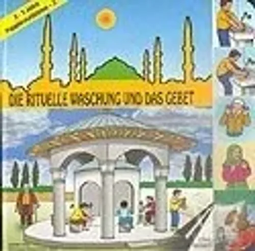 Abdest ve Namaz Almanca (2-5 Yaş) (Kod: 154)