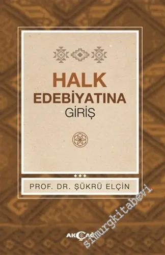 Halk Edebiyatına Giriş -        2019