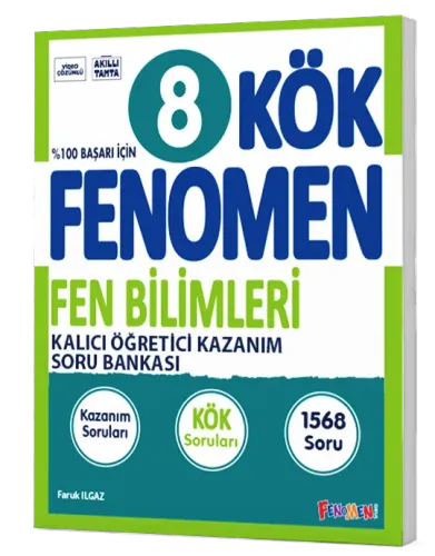 8 FENOMEN KÖK FEN BİLİMLERİ SORU BANKASI